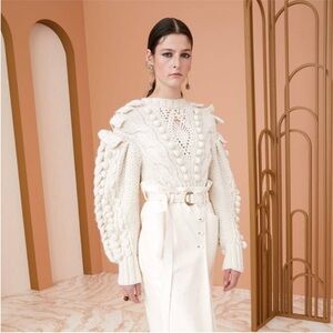 Ulla Johnson Cream Verena Sweater